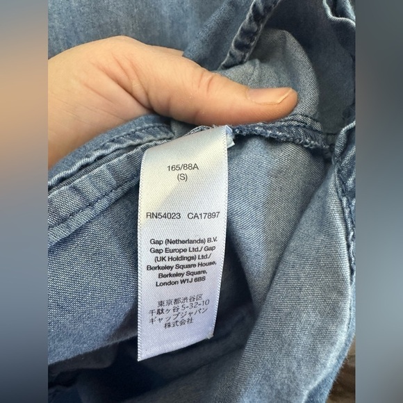 Gap Denim Women’s Drawstring Tunic Size Small - Picture 12 of 14